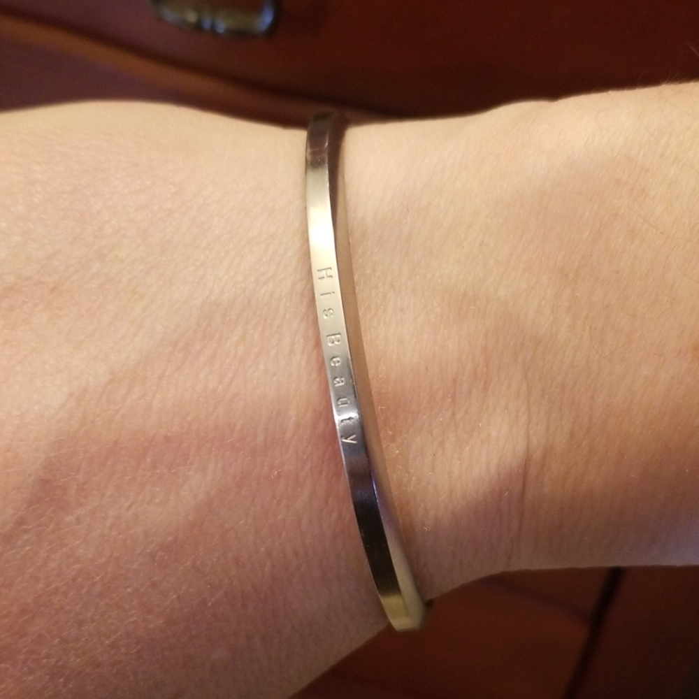 Silver bracelet